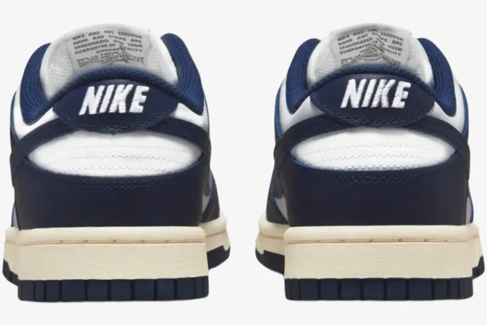 Nike Dunk Low Vintage Navy - Image 4