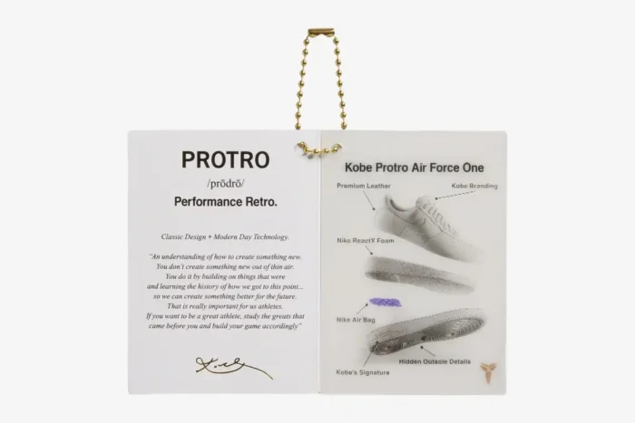 Nike Air Force 1 Low Protro Kobe Bryant Mamba Mentality - Image 8