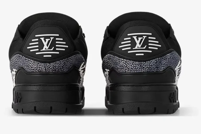 Louis Vuitton Black Crystal LV Trainer Maxi - Image 4