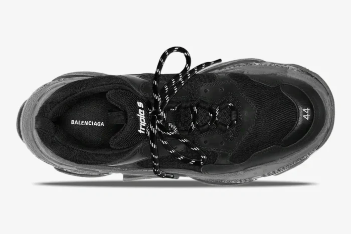 Balenciaga Triple S Clear Sole Black - Image 5