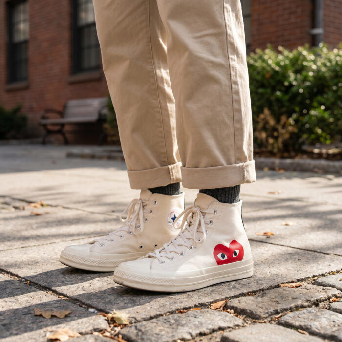 Converse Chuck Taylor All Star 70s x Comme des Garçons Play High [Lifestyle AI]