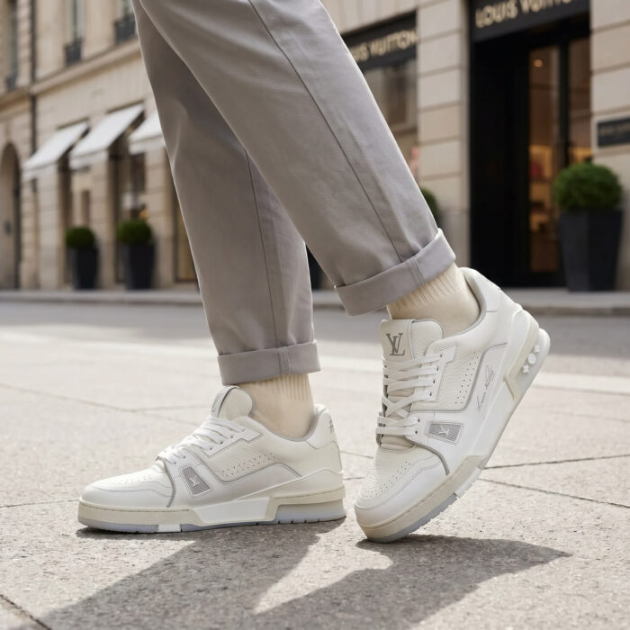 Louis Vuitton LV Trainer #54 White Leather [Lifestyle AI]