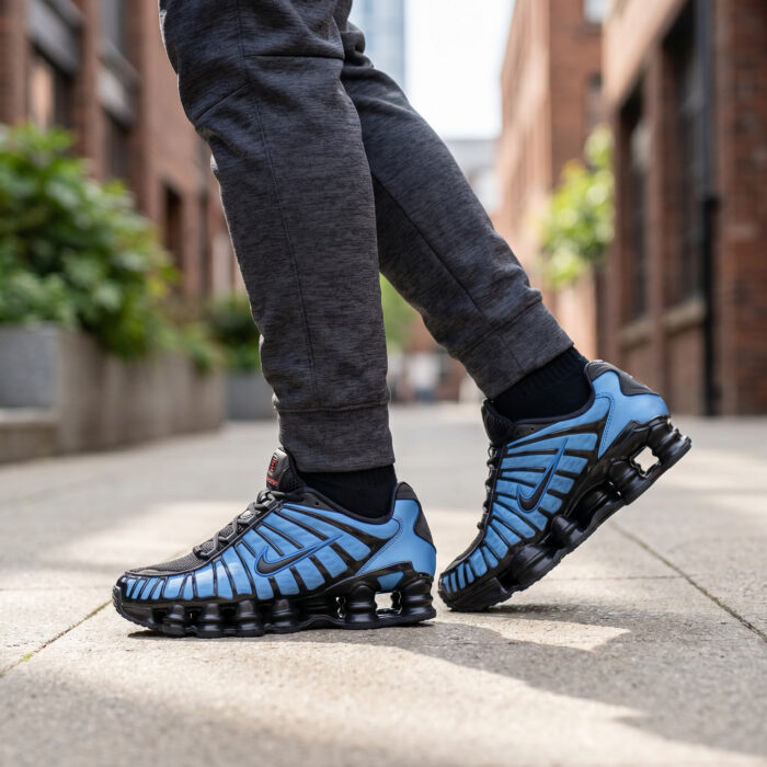 Nike Shox TL Thermoactive Heat-Sensitive Black Blue [Lifestyle AI]