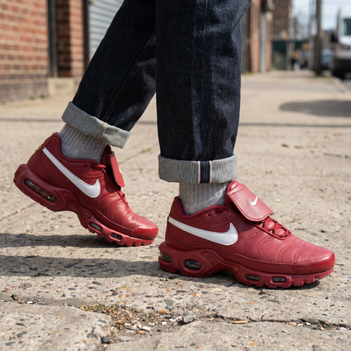 Nike Air Max Plus Tiempo Burgundy White [Lifestyle AI]