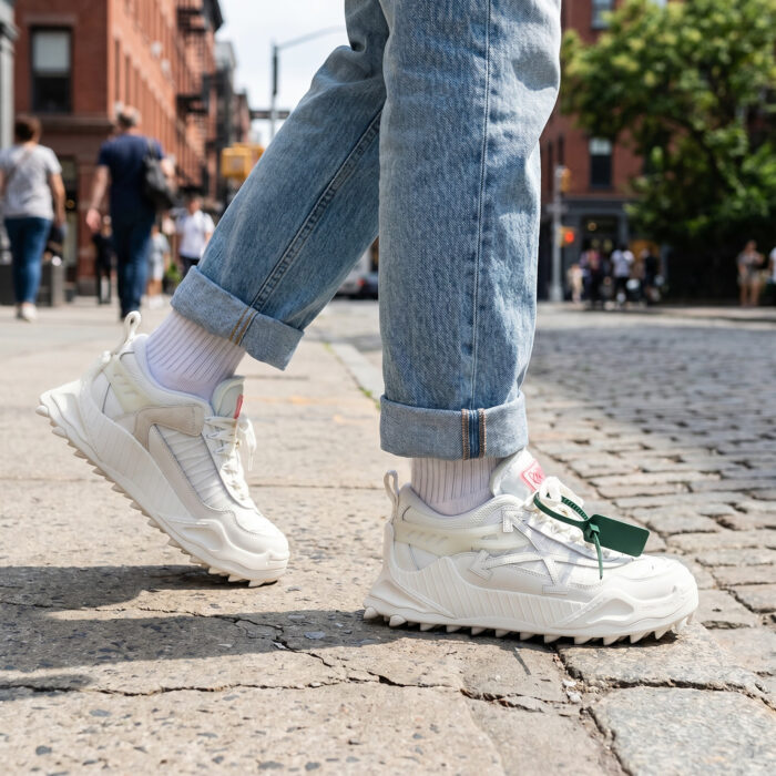 Off-White ODSY-1000 'White' Spiked Chunky Sneaker [Lifestyle AI]