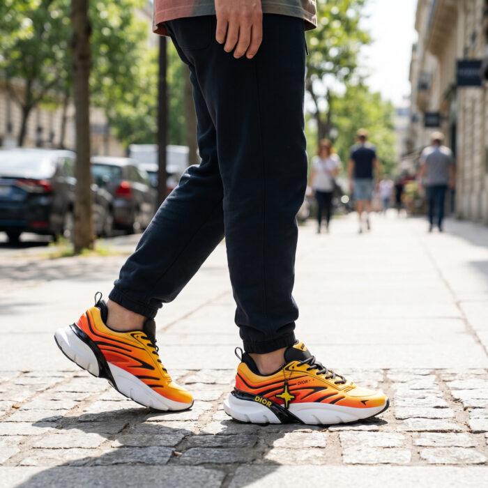 Christian Dior B44 Blade x Lewis Hamilton Gradient Orange [Lifestyle AI]
