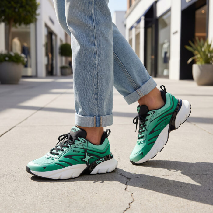 Christian Dior B44 Blade x Lewis Hamilton Gradient Green [Lifestyle AI]