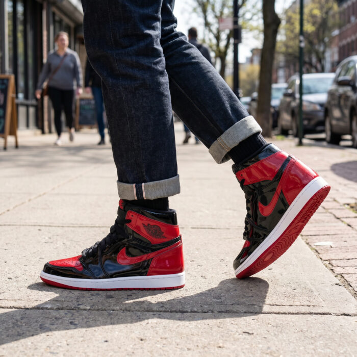 Air Jordan 1 High OG 'Patent Bred' [Lifestyle AI]