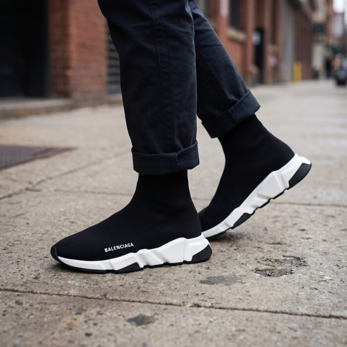 Balenciaga Speed Trainer Black White [Lifestyle AI]