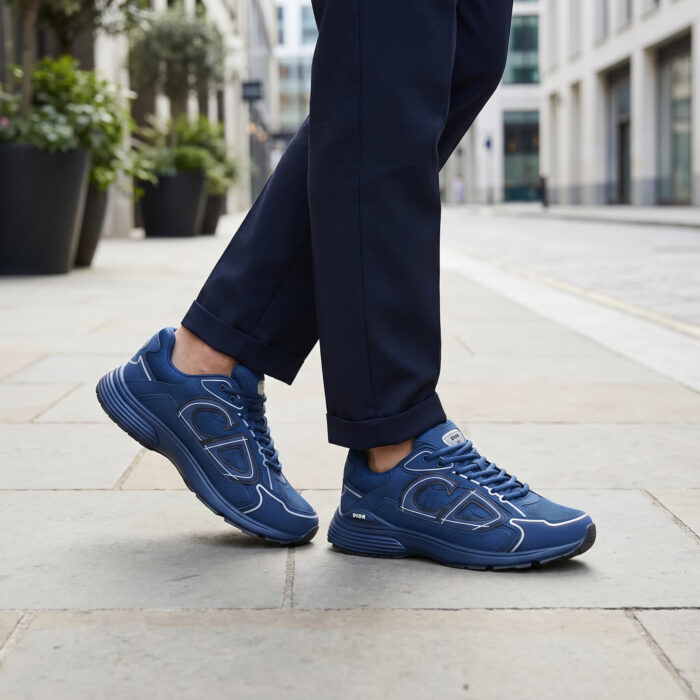 Dior B30 Deep Blue Mesh and Technical Fabric [Lifestyle AI]