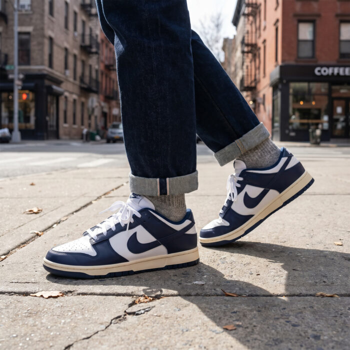 Nike Dunk Low Vintage Navy [Lifestyle AI]