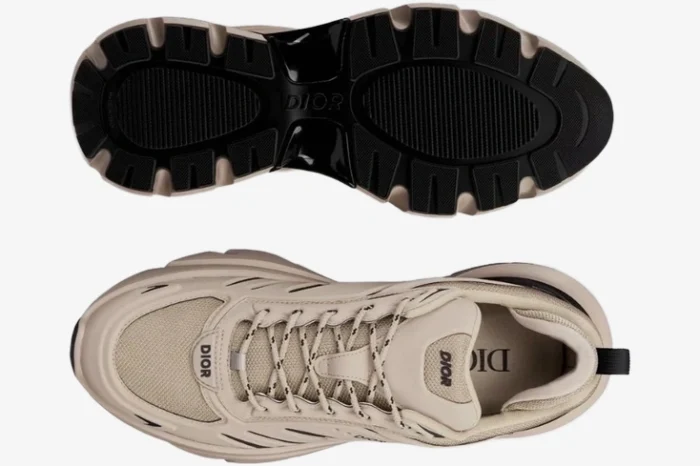 Christian Dior B44 Blade Sneaker Beige Black - Image 3