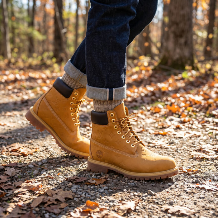 Louis Vuitton x Timberland 6-Inch Ankle Boot Monogram Tan [Lifestyle AI]