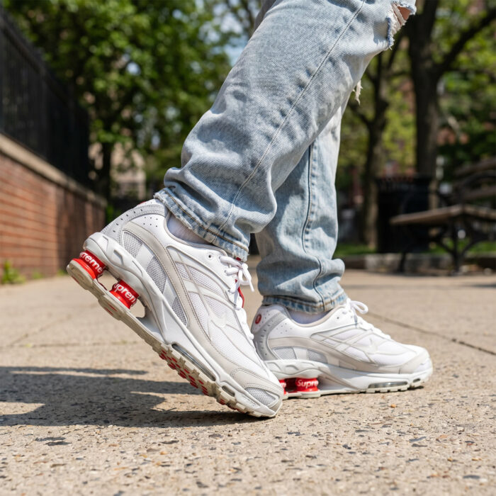 Nike Shox Ride 2 x Supreme White Red [Lifestyle AI]