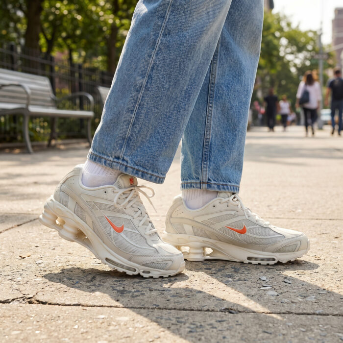 Nike Shox Ride 2 'Cream Orange' NK040 [Lifestyle AI]