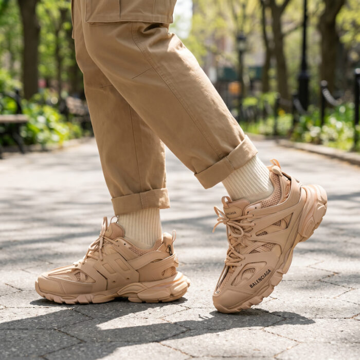Balenciaga Track Beige Multi-Layered Sneakers [Lifestyle AI]