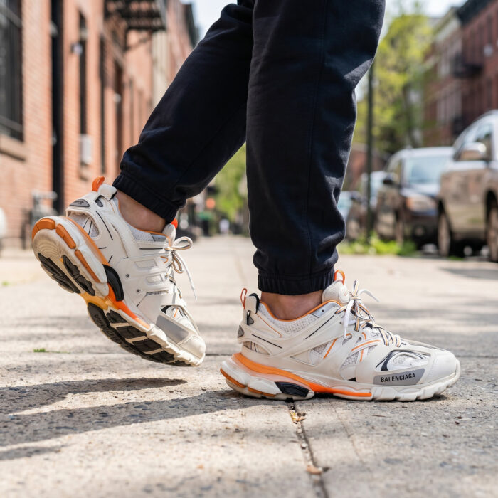 Balenciaga Track Sneaker White Orange Black [Lifestyle AI]