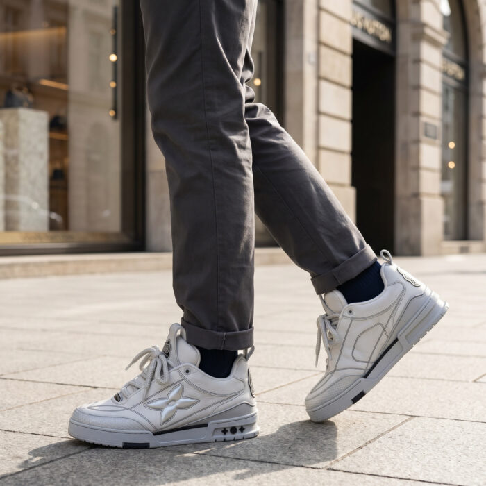 Louis Vuitton LV Skate Sneaker Grey [Lifestyle AI]