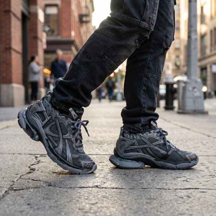 Balenciaga Runner Sneaker Distressed Grey Silver [Lifestyle AI]
