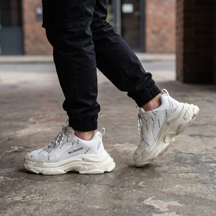 Balenciaga Triple S All-Over Logo Print Sneaker [Lifestyle AI]