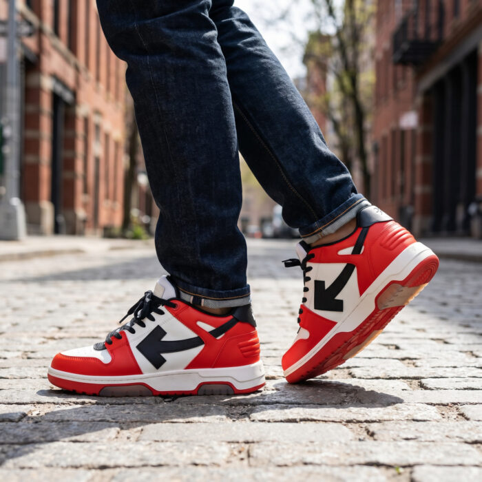 Off-White Out Of Office 'OOO' Low - Red/White/Black [Lifestyle AI]