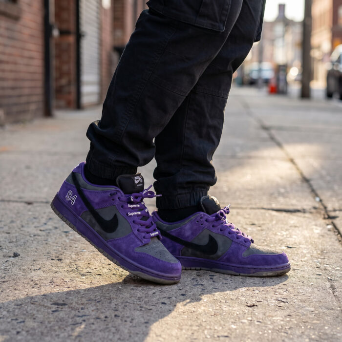 Nike SB Dunk Low x Supreme Limited Edition Suede [Lifestyle AI]
