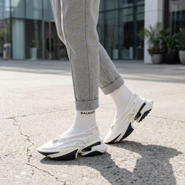 Balmain Chunky Unicorn High 'White' [Lifestyle AI]
