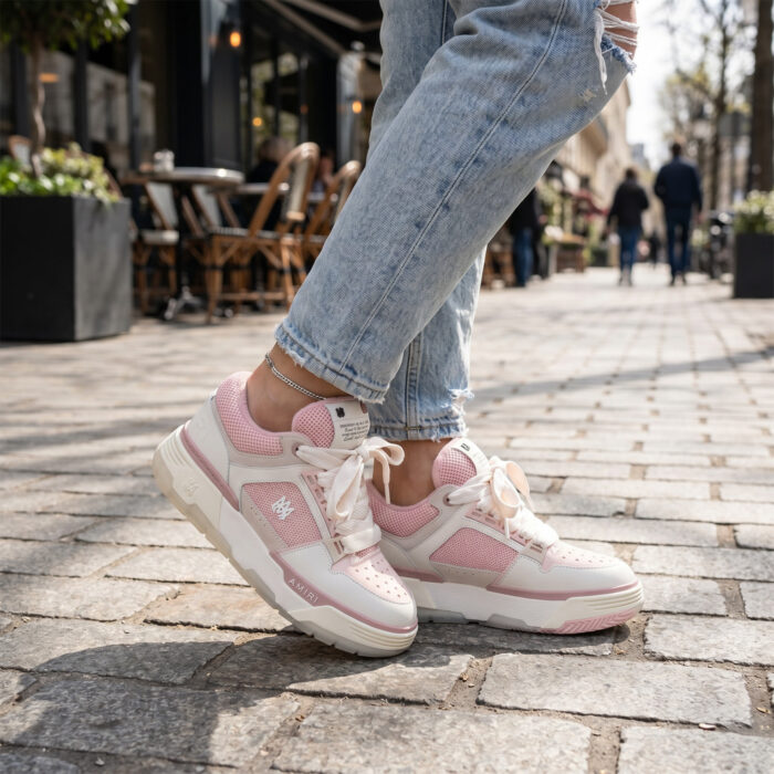 Amiri MA-1 Sneaker Pink Alabaster White Women's [Lifestyle AI]