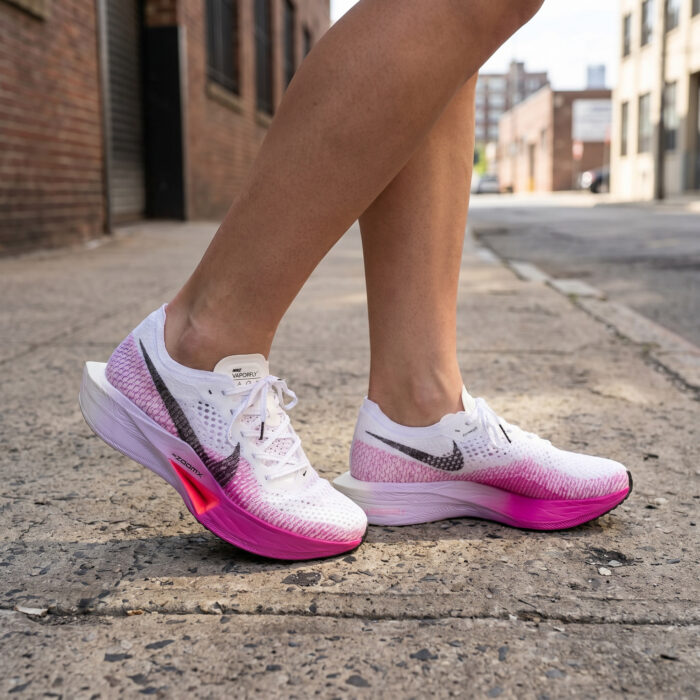 Nike ZoomX Vaporfly 3 - White/Pink/Orange Women's Marathon Shoe [Lifestyle AI]