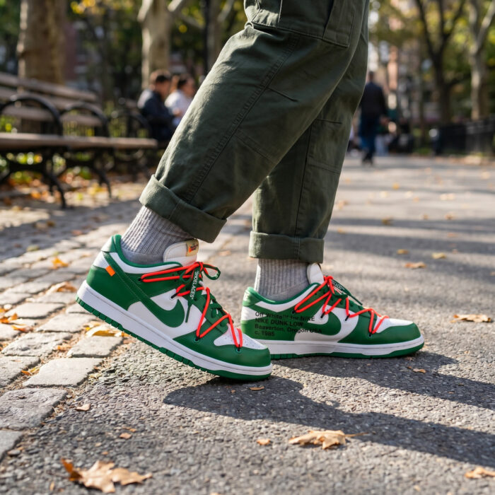 Nike Dunk Low x Off-White Pine Green Limited Edition [Lifestyle AI]