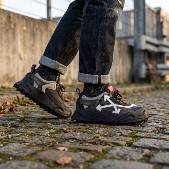 Off-White ODSY-1000 Black and White Sneakers [Lifestyle AI]