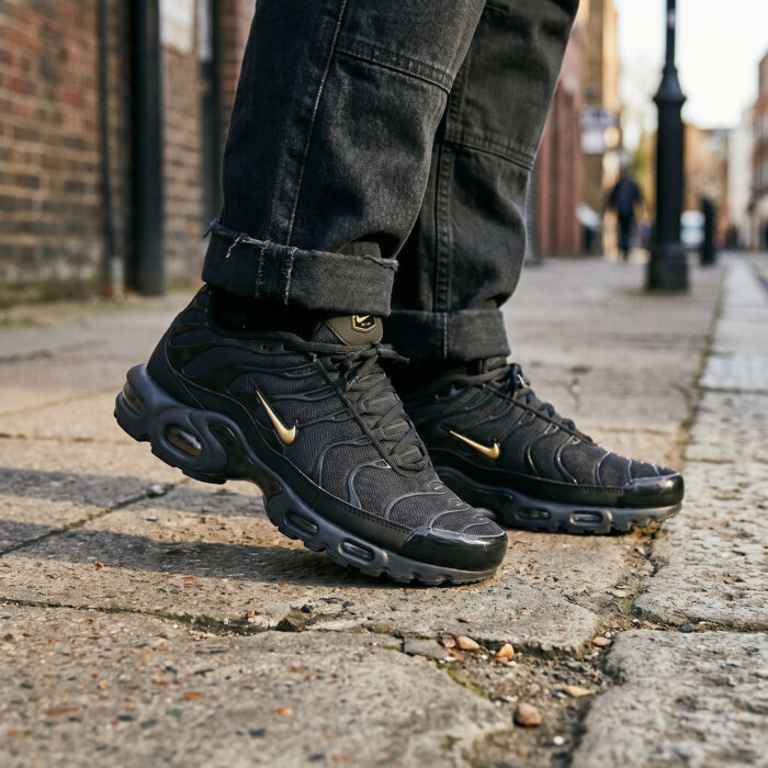 Nike Air Max Plus TN Black Gold Snakeskin Edition [Lifestyle AI]