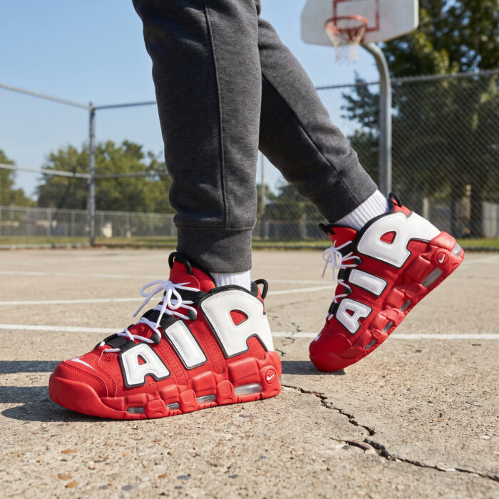 Nike Air More Uptempo “University Red” [Lifestyle AI]