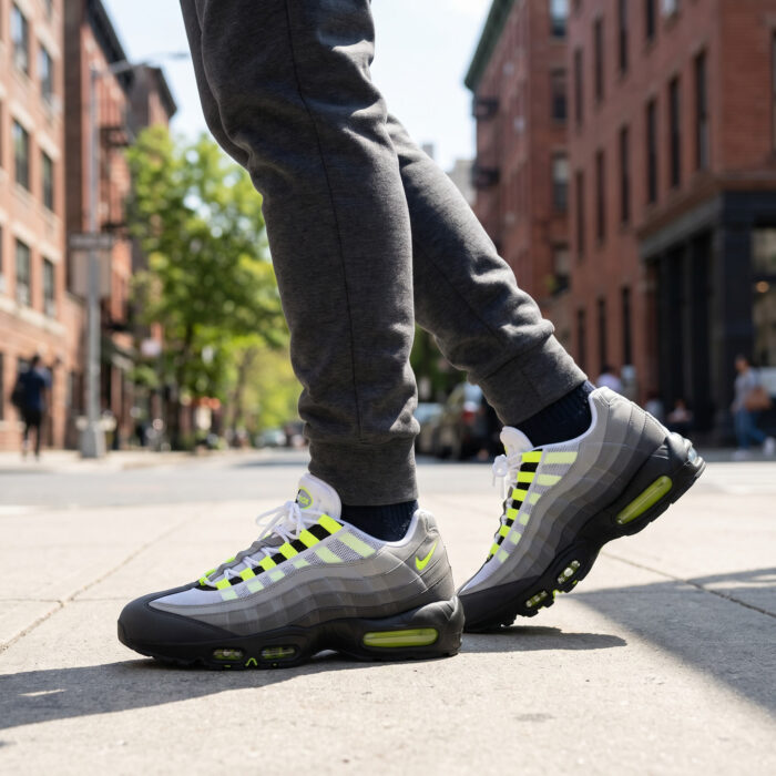 Nike Air Max 95 OG Neon Grey Black [Lifestyle AI]