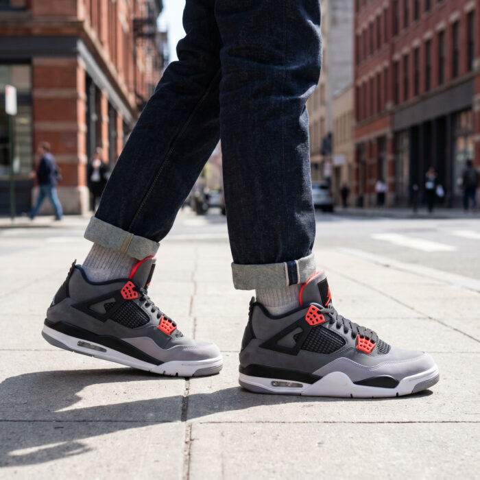 Air Jordan 4 Retro Infrared [Lifestyle AI]