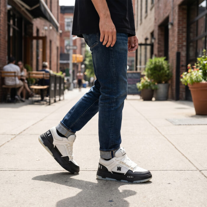 Amiri MA-1 Sneaker White/Black [Lifestyle AI]