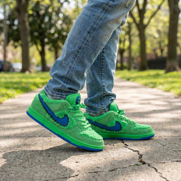 Nike SB Dunk Low x Grateful Dead Bears Green [Lifestyle AI]
