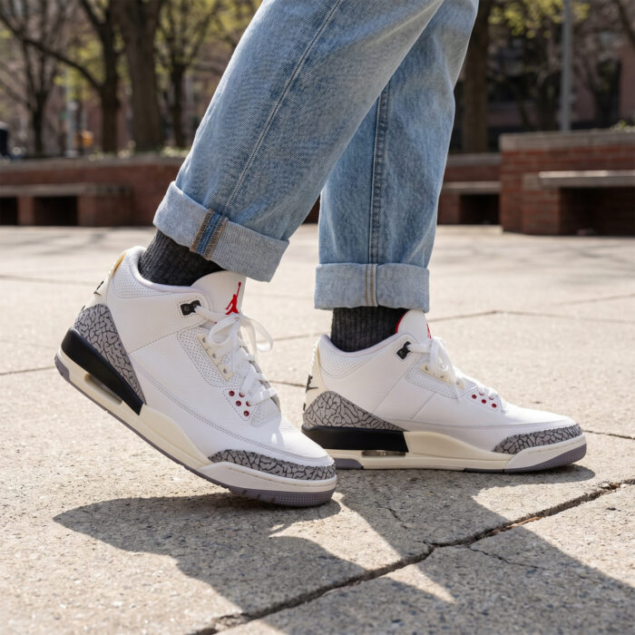 Air Jordan 3 Retro White Cement Reimagined [Lifestyle AI]
