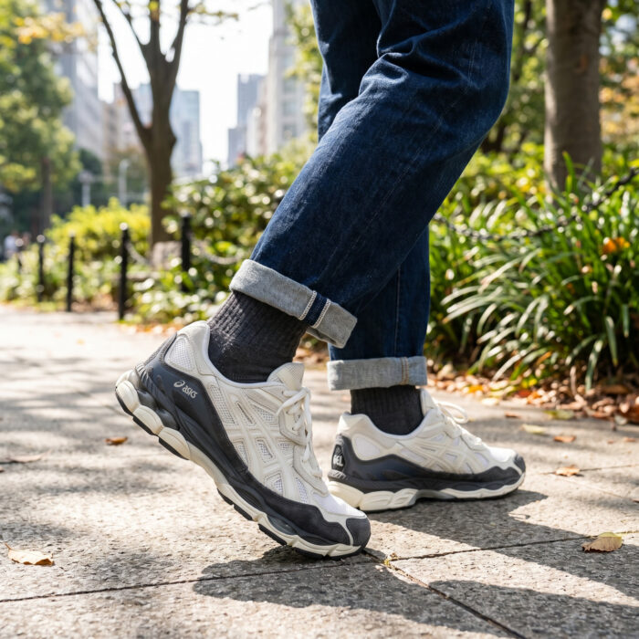 ASICS Gel NYC White Smoke Grey [Lifestyle AI]