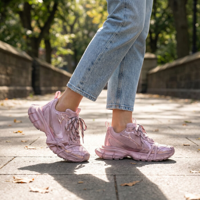 Balenciaga 3XL Summer Mesh Light Pink [Lifestyle AI]
