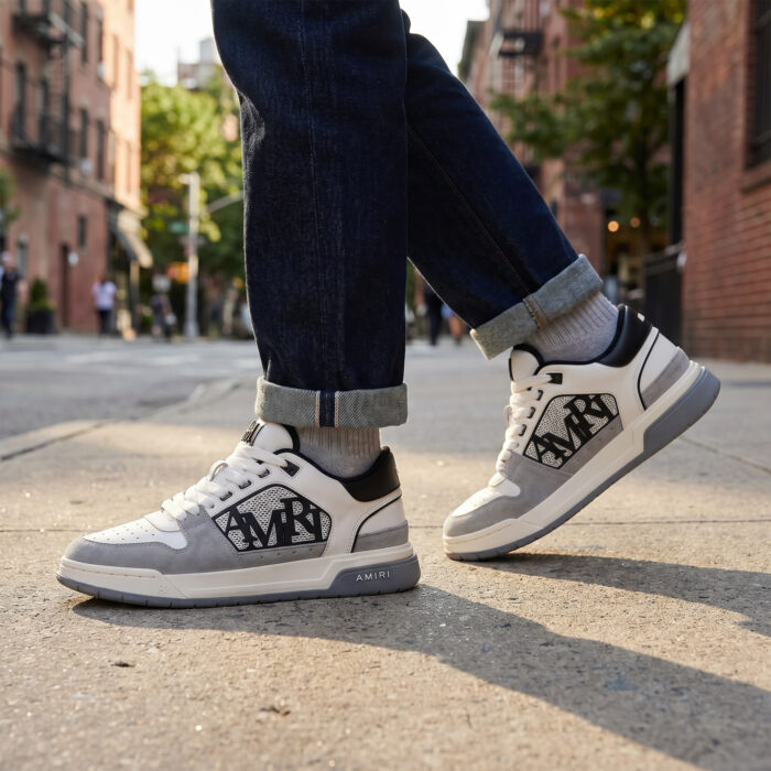 Amiri Classic Low 'White Grey Black' Luxury Sneaker [Lifestyle AI]