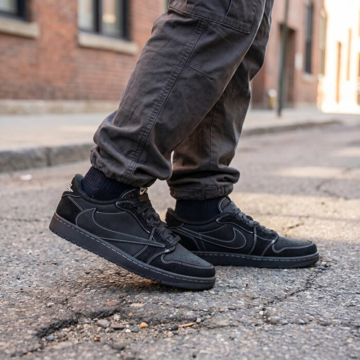 Air Jordan 1 Low OG x Travis Scott Black Phantom [Lifestyle AI]