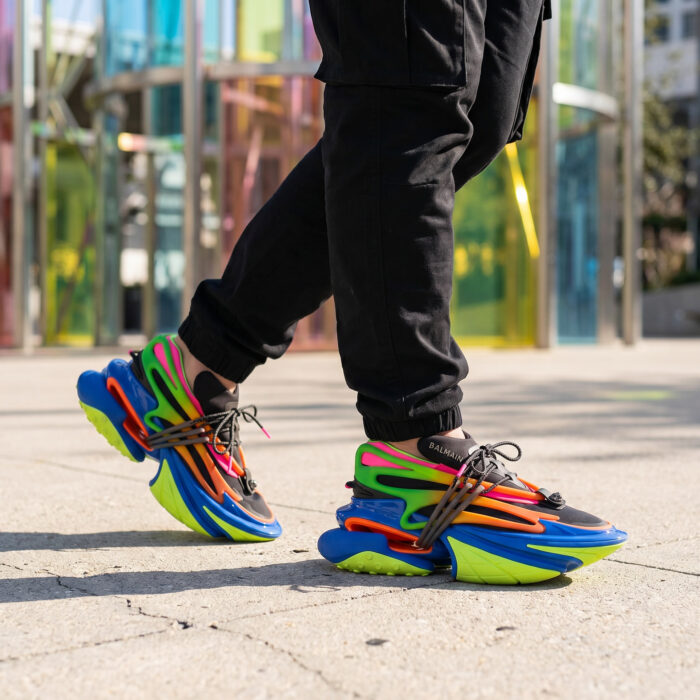 Balmain Unicorn Low Multicolor Black [Lifestyle AI]