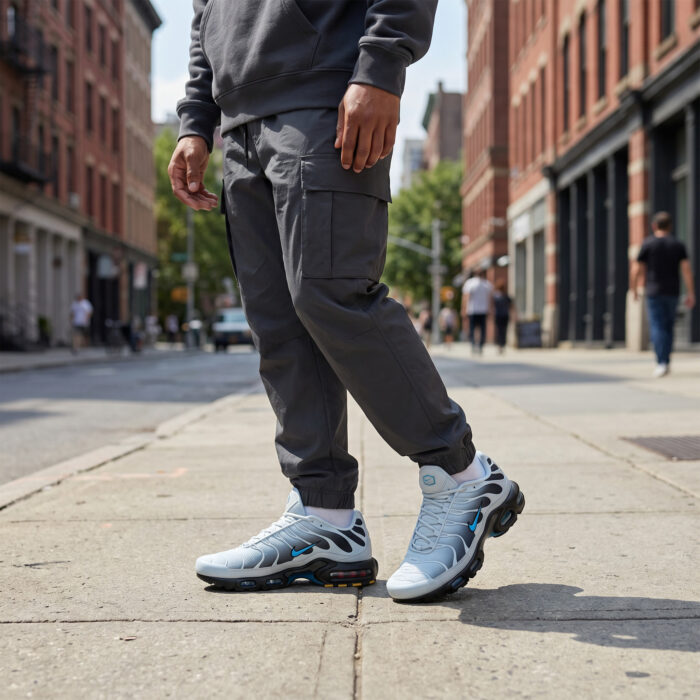 Nike Air Max Plus Grey / University Blue [Lifestyle AI]