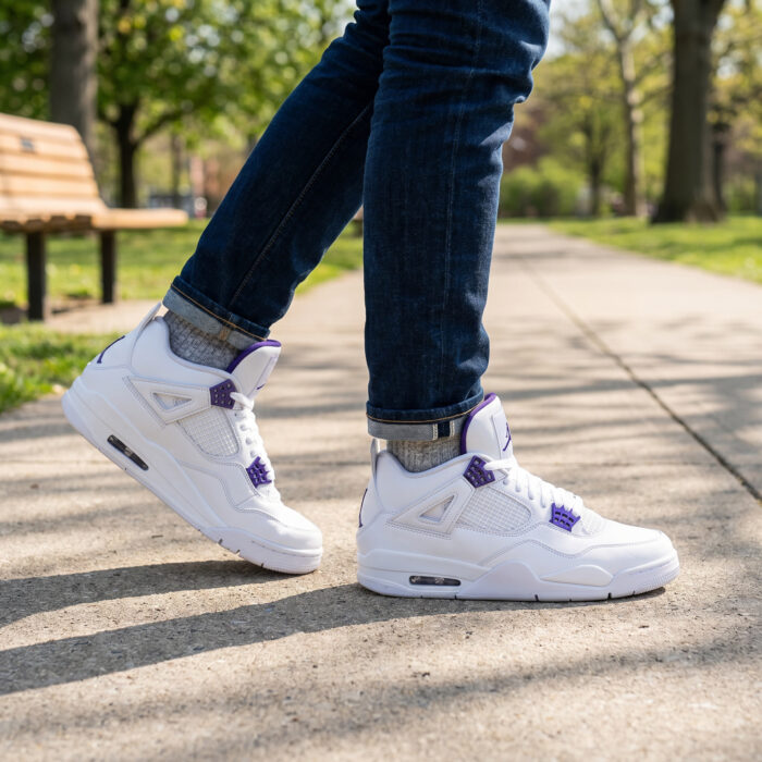 Air Jordan 4 Retro "Purple Metallic" [Lifestyle AI]
