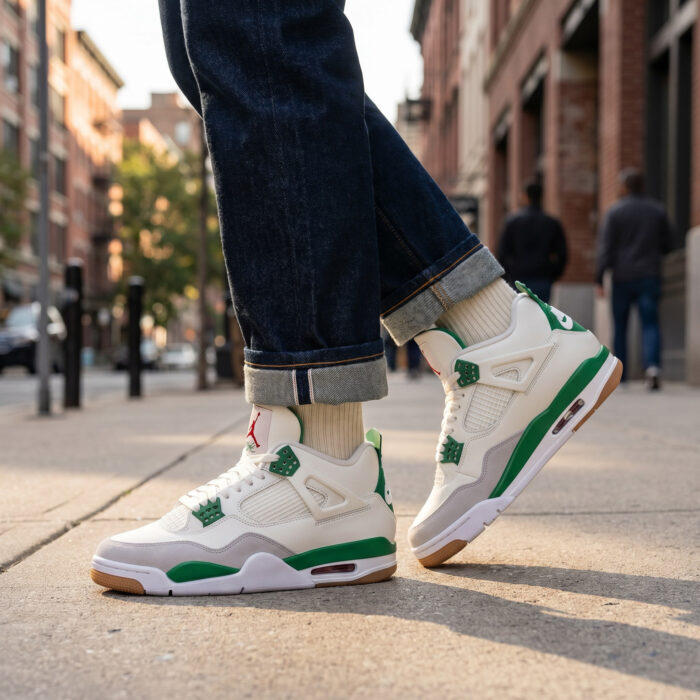 Air Jordan 4 Retro x Nike SB Pine Green [Lifestyle AI]