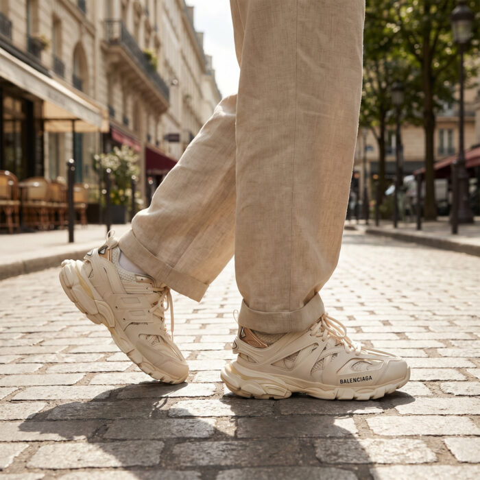 Balenciaga Track Sneaker Beige Cream [Lifestyle AI]