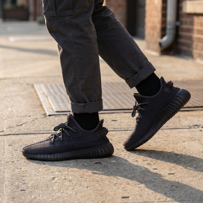 Adidas Yeezy 350 V2 Static Black Non-Reflective [Lifestyle AI]