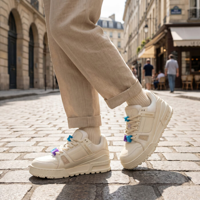 Louis Vuitton LV Trainer Maxi White Oversized Edition [Lifestyle AI]