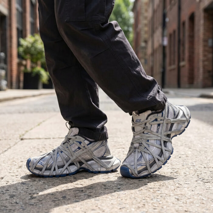 Balenciaga 3XL Extreme Lace White / Grey Distressed [Lifestyle AI]